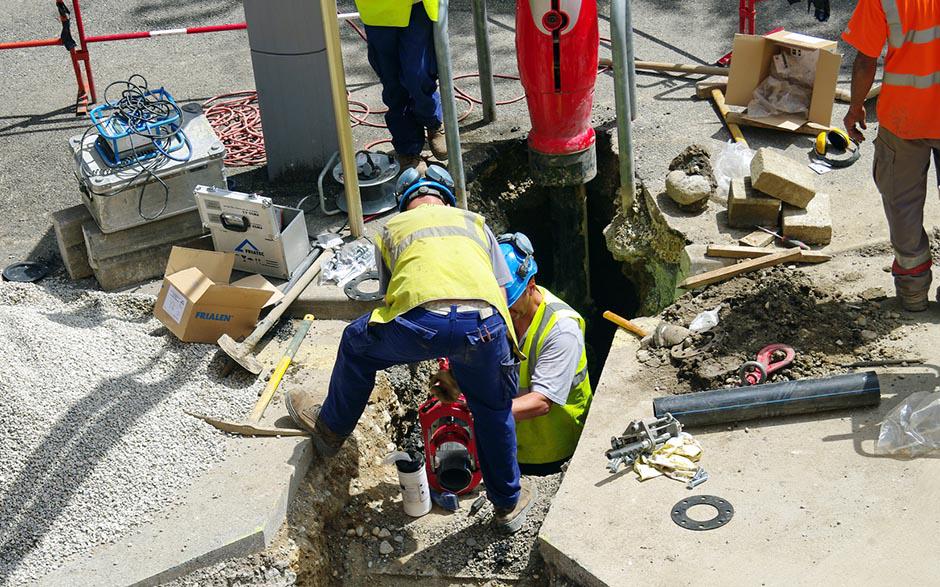 assainissement canalisation Vauréal